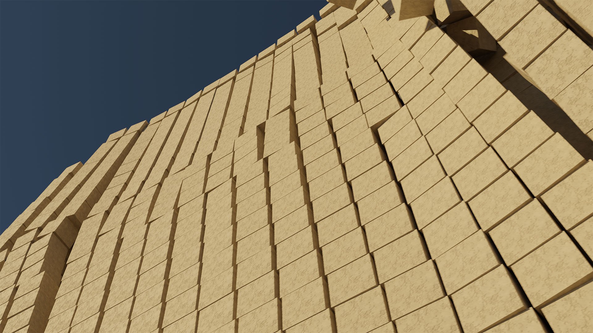 Blender - Rigid Body Physics Simulation - Jenga