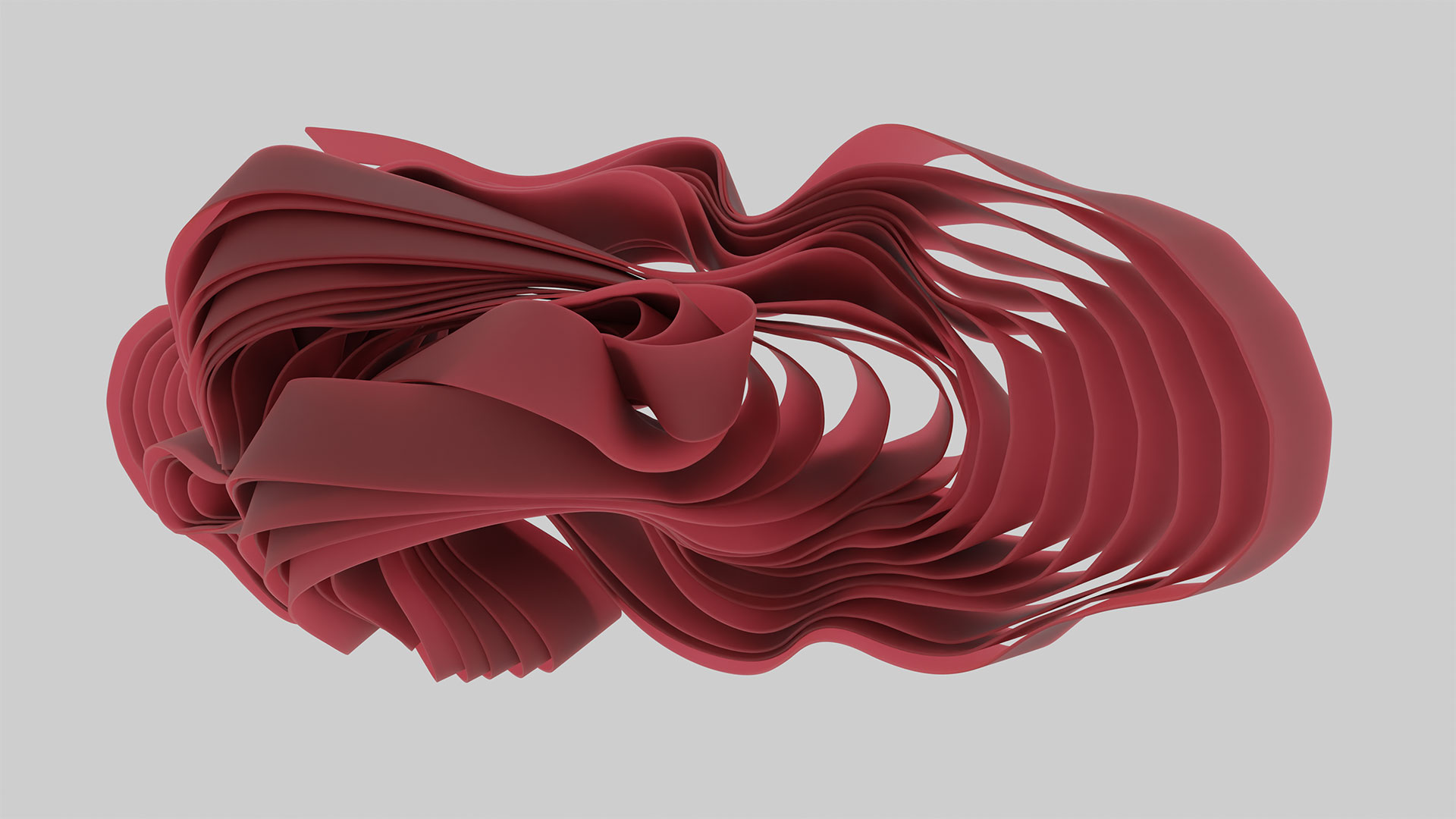 Blender - Physics Simulations - Ribbons
